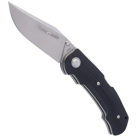 Viper Turn Essential Black G10, Satin M390 by Fabrizio Silvestrelli Knife (V5988GB)