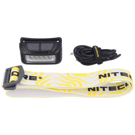 Nitecore NU10 Black flashlight White/Red LED (NU10 BLACK)