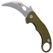 LionSteel L.E.One Knife Green Aluminum, Stonewashed MagnaCut by Emerson Design (LE1 A GS)