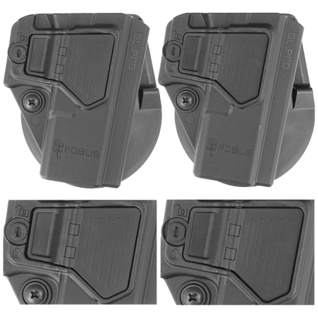 Kabura pasywna/aktywna Level 2 Fobus GL PRO do Glock 17, 19, 19X, 26, 45, 48