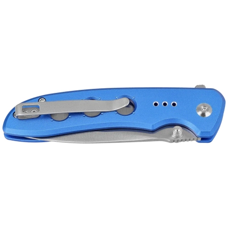 Nóż składany Civivi Hyperpulse Blue Aluminium, Satin 14C28N (C23087A-2)