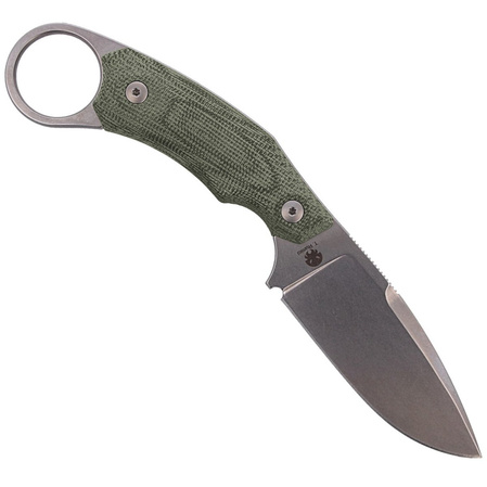 Nóż LionSteel H2 Karambit Canvas Green, Stonewashed M390 by Tommaso Rumici (H2 CVG)