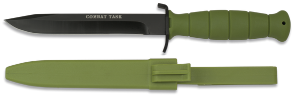 Nóż Martinez Albainox Combat Task wzór Glock Olive ABS, Black 3Cr13Mov (32085)