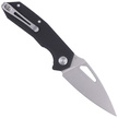 Nóż składany Kubey Coeus Black G10, Bead Blasted D2 (KU122A)
