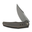 Nóż składany WeKnife Kyklos Bronze Titanium, Gray Stonewashed/Satin M390 (WE23086-2)