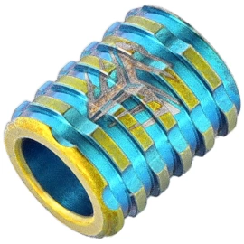 WeKnife Titanium Paracord Bead, Blue (A-02C)