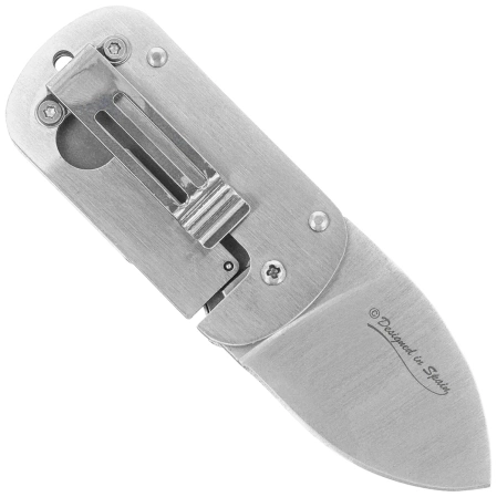 Nóż składany Martinez Albainox Skull 3D Aluminium, Satin 3Cr13Mov (18730)