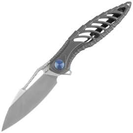 Nóż składany RikeKnife Thor6 Dark Gray Titanium, Satin M390 (RK Thor6-M-DG)
