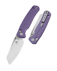 Nóż składany Bestechman Cicada's Wing Purple G10, Satin 10Cr15MoV (BMK06M)