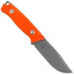 Fox Rifle Receiver Knife Orange G10, Acid Stonewashed Becut by Riccardo Gobbato (FX-662 OR)