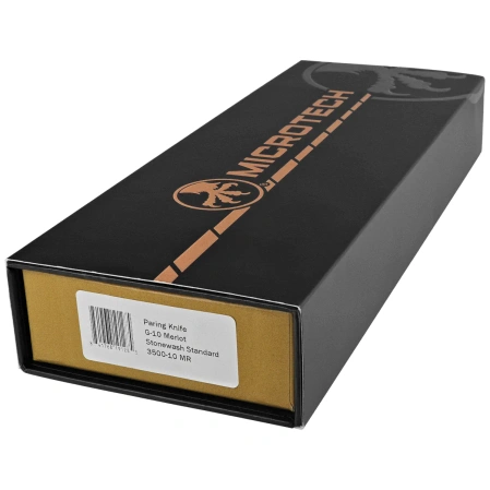 Microtech Pairing Kitchen Knife Merlot G10, Stonewashed MK390 (3500-10MR)