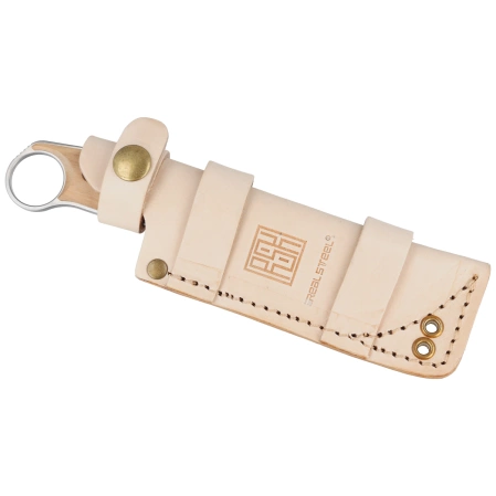 Nóż Real Steel Furrier Skinner Olive Wood, Satin N690 by Ivan D. Braginets (3611W)