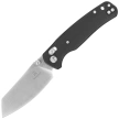Bestechman Cicada's Wing Knife Black G10, Satin 10Cr15MoV (BMK06K)