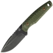 Nóż Fox KS OD Green G10, Top Shield Antracite Stonewashed Niolox by GZ Tactical Knives (FX-627 G10OD)