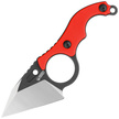Kubey Hippocam Knife Red G10, Two Tone D2 (KU166D)