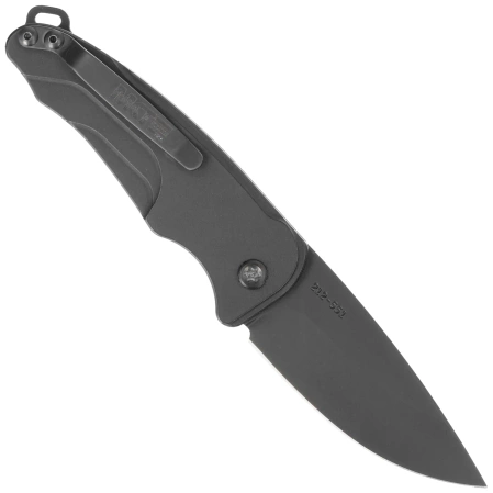 Medford Smooth Criminal Auto Black Aluminum, PVD HW/Clip, Black PVD S45VN by Greg Medford (MKA394PQ-42AB-TPCP-Q4)