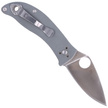 Spyderco Alcyone G-10 Grey, CTS BD1N Plain (C222GPGY)