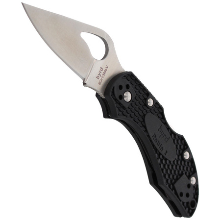 Spyderco Byrd Robin 2 FRN Black, PlainEdge (BY10PBK2)