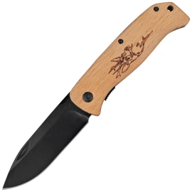 Nóż składany Martinez Albainox Country Deer Wood, Black 3Cr13Mov (25147GR633)