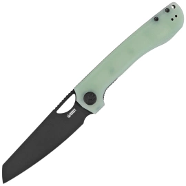 Nóż składany Kubey Elang Jade G10, Blackwashed AUS-10 by Sebastian Irawan (KU365D)