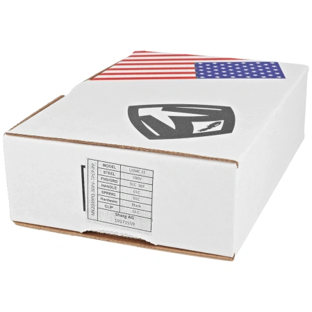 Medford USMC FF Knife Black DLC Titanium, Black DLC HW/Clip, Black DLC S90V by Greg Medford (MK2049PQ-30PV-TPCP-PP)