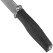 LionSteel Acha Black Burlap Micarta, Satin M390 by Molletta (AH BLB)