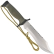 Third Decor Habitat Green ABS, Satin 420 Knife (H0502B)