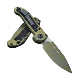 Nóż automatyczny Microtech LUDT Gen III S/E Bazooka Camo Aluminium, Bazooka Camo M390MK by Tony Marfione (1135-1BOCS-Z4)