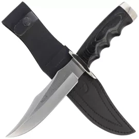 Nóż Muela Bufalo-17M Black Pakka Wood Knife, Satin 440