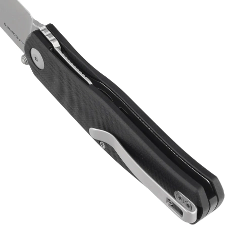 Civivi Knife Sokoke Black G10, Silver Bead Blasted 14C28N by Ray Laconico (C22007-1)