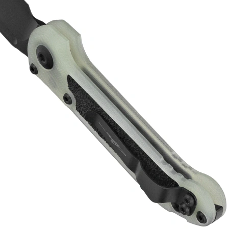 Microtech LUDT Gen III S/E Signature Automatic Knife Jade Green G10, Black M390MK by Tony Marfione (1135-1GTJGS-X4)