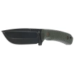 Fox Monteserra Knife OD Green G10, Top Shield/Stonewashed Niolox by GZ Tactical Knives (FX-628 G10OD)