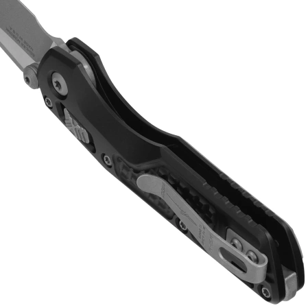 Nóż składany Microtech MSI Mini S/E Signature Proof Run Frag Black Aluminium, Apocalyptic M390MK by Tony Marfione (210M-10APFRSPR)