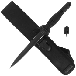 Nóż Extrema Ratio Suppressor Ordinanza GIS Black Nylon, Black N690 (04.1000.0312/BLK-O)