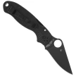 Spyderco Para 3 Salt Knife Black G10, Black DLC MagnaCut by Sal and Eric Glesser (C223GMCBKP)