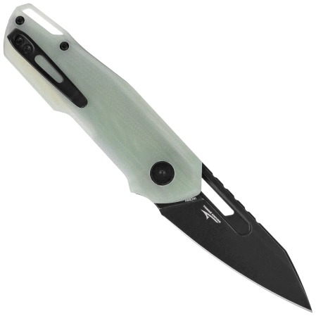 Nóż składany Bestech Toddler Transparent G10, Black PVD Stonewashed 14C28N by Maciej Torbé (BG64F)