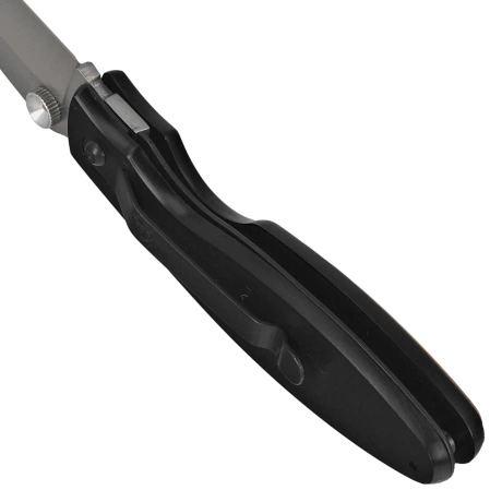 Muela KMC-7OL Black Aluminum/Olive Wood, Satin 440C Knife