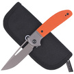 CIVIVI Knife Trailblazer Orange G10, Gray Stonewashed (C2018A)