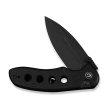 Civivi Triptych Knife Black G10, Black Stonewashed 14C28N (C23085B-1)