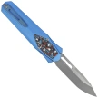Nóż grawitacyjny Remette RT-Swordfish T Blue Aluminum/Fat Carbon, Stonewashed S35VN (ZL103D8)