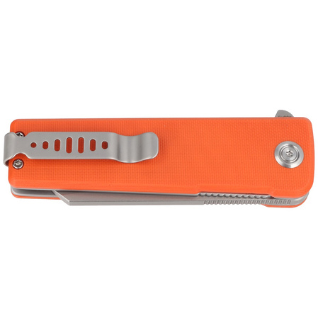 Nóż składany Kubey Sailor Orange G10, Beadblasted AUS-10 by Sekira Sochi (KU317G)