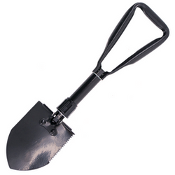 Saperka składana z piłą Third Decor Habitat M9807 Black Aluminium, Black 420 (M9807)