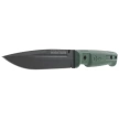 K25 RK-32756 Knife Green Rubber, Black Titanium 4Cr13Mov