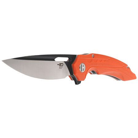 Bestech Ornetta Orange G10, Black/Satin D2 by Kombou Knife (BG50C)