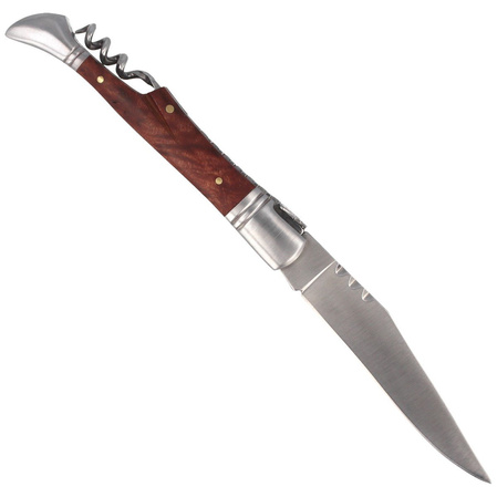 Herbertz CJH Laguiole Design Quince Wood/Steel Knife, Satin 420 (231112)