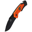 Puma Solingen Rescue Folder Black / Orange Aluminium, Black Coated  (333811)