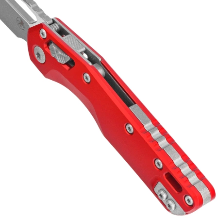 Nóż składany Microtech MSI S/E Red Aluminium, Apocalyptic M390MK by Tony Marfione (210-10APRD)