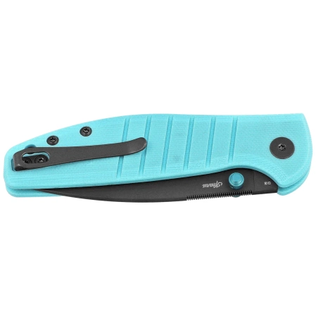 Nóż składany Bestechman Goodboy Jr. Blue G10, Grey PVD D2 by Keanu Alfaro (BMK10D)