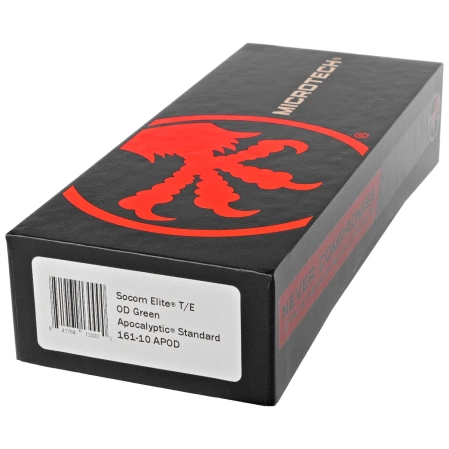 Nóż składany Microtech Socom Elite T/E-M OD Green Aluminium, Apocalyptic M390MK by Tony Marfione (161-10APOD)