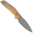 Nóż składany Bestechman Ronan Olive Wood, Damascus (BMK02M)